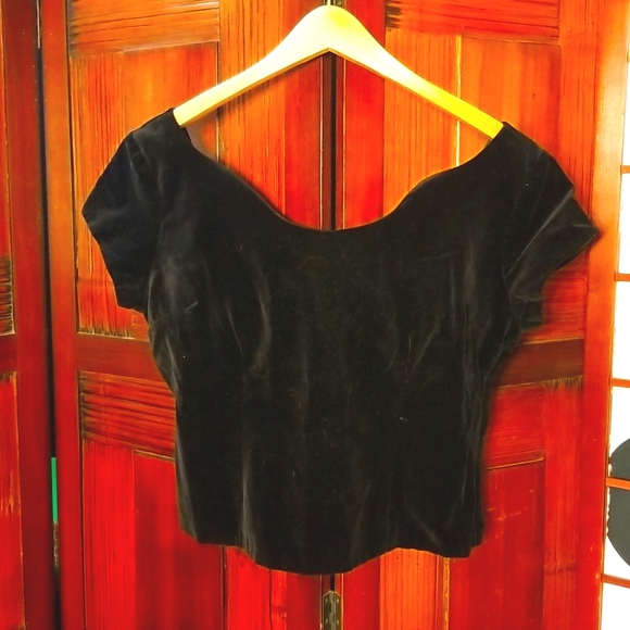 Vintage velvet top - Picture 1 of 1
